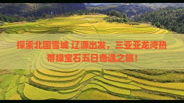 探索北国雪城 辽源出发，三亚亚龙湾热带绿宝石五日奇遇之旅！