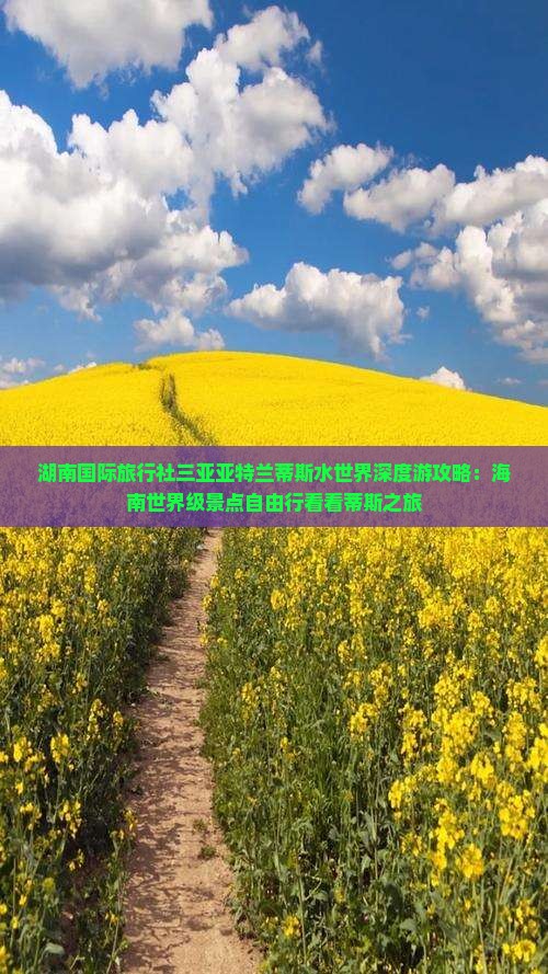 湖南国际旅行社三亚亚特兰蒂斯水世界深度游攻略：海南世界级景点自由行看看蒂斯之旅