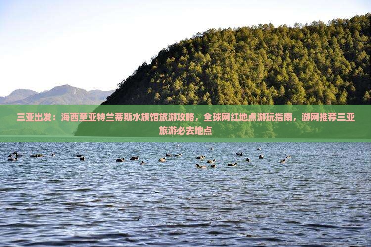 三亚出发：海西至亚特兰蒂斯水族馆旅游攻略，全球网红地点游玩指南，游网推荐三亚旅游必去地点
