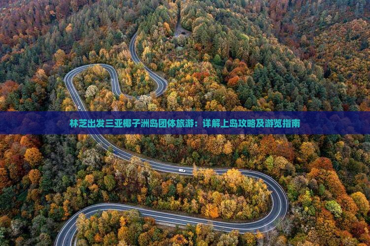 林芝出发三亚椰子洲岛团体旅游：详解上岛攻略及游览指南