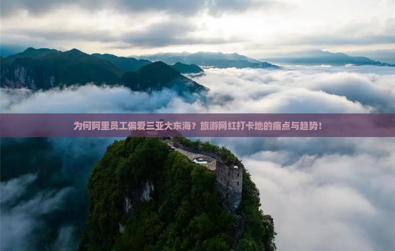 为何阿里员工偏爱三亚大东海？旅游网红打卡地的痛点与趋势！