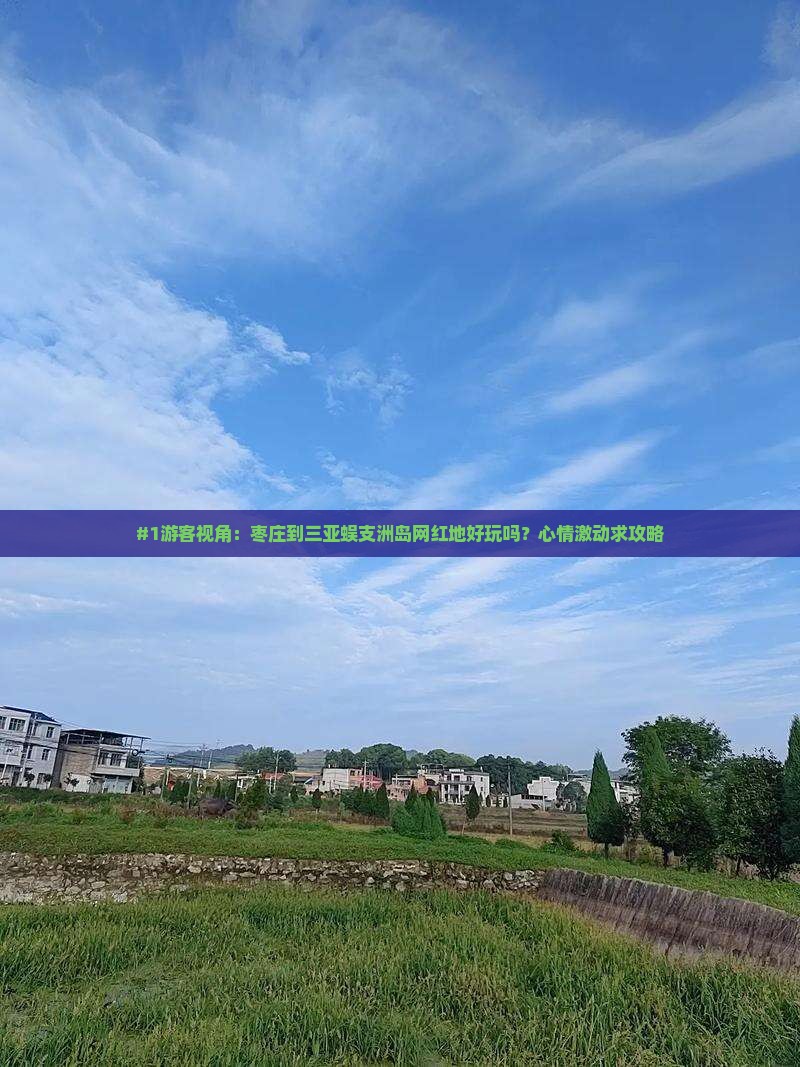 #1游客视角：枣庄到三亚蜈支洲岛网红地好玩吗？心情激动求攻略