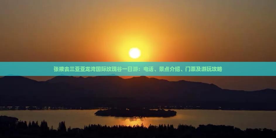 张掖去三亚亚龙湾国际玫瑰谷一日游：电话、景点介绍、门票及游玩攻略