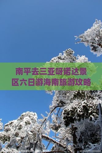 南平去三亚呀诺达景区六日游