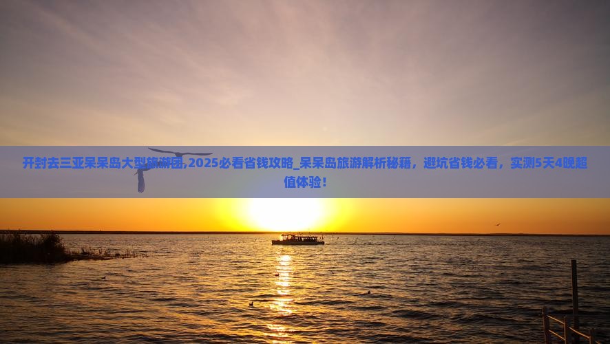 开封去三亚呆呆岛大型旅游团