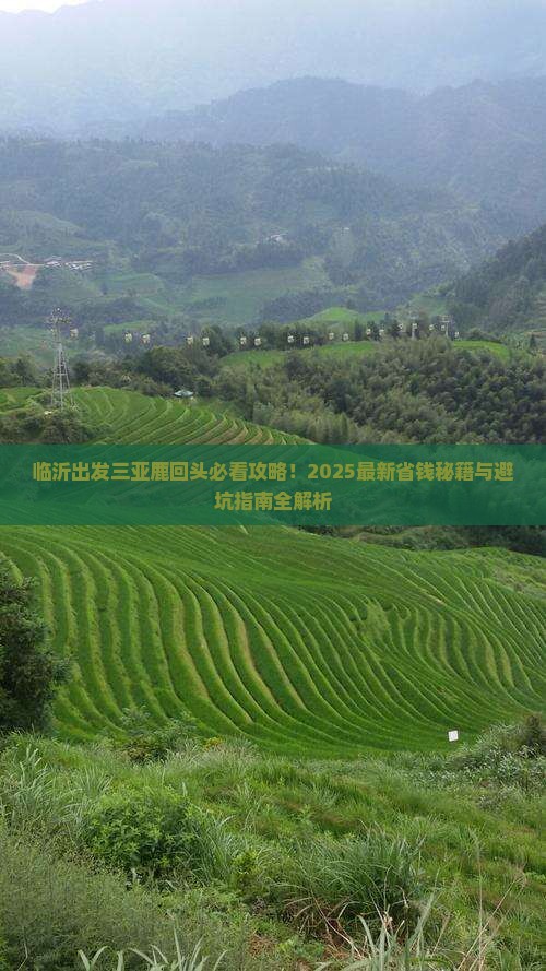 临沂出发三亚鹿回头攻略