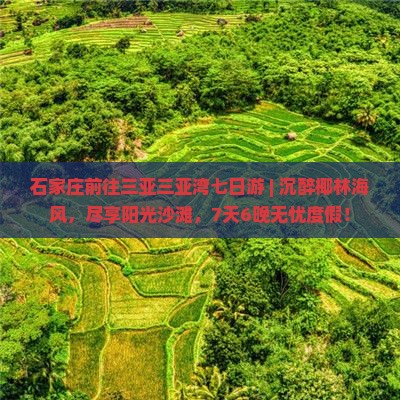 石家庄前往三亚三亚湾七日游