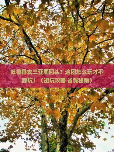 吐鲁番去三亚鹿回头自由团