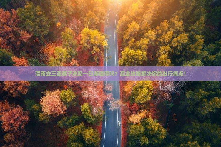渭南去三亚椰子洲岛一日游