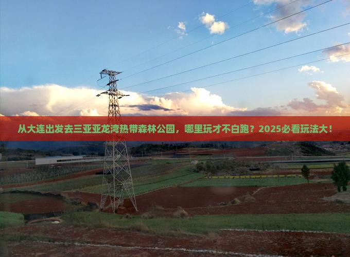 大连出发三亚亚龙湾热带森林公园哪里玩