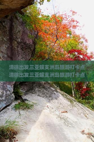 清徐出发三亚蜈支洲岛旅游打卡点