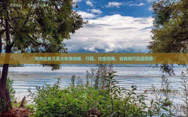 亳州出发三亚大东海攻略