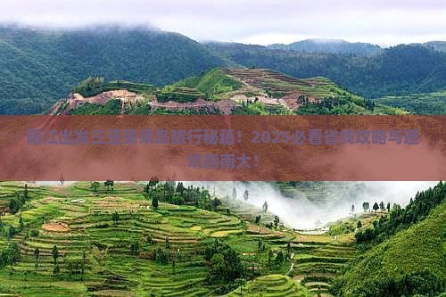 阳江出发三亚呆呆岛旅行社