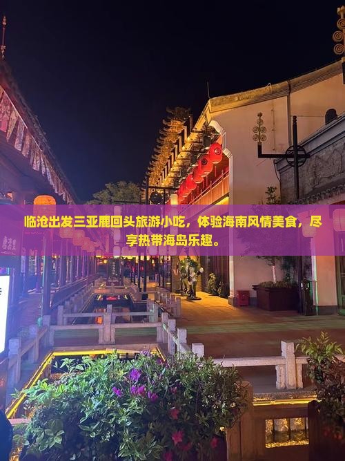 临沧出发三亚鹿回头旅游小吃