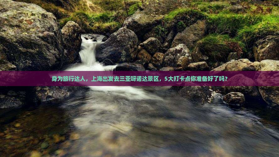 身为旅行达人，上海出发去三亚呀诺达景区，5大打卡点你准备好了吗？