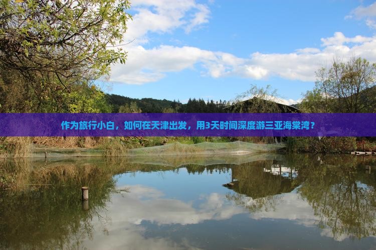 作为旅行小白，如何在天津出发，用3天时间深度游三亚海棠湾？