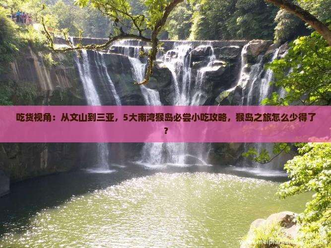 吃货视角：从文山到三亚，5大南湾猴岛必尝小吃攻略，猴岛之旅怎么少得了？