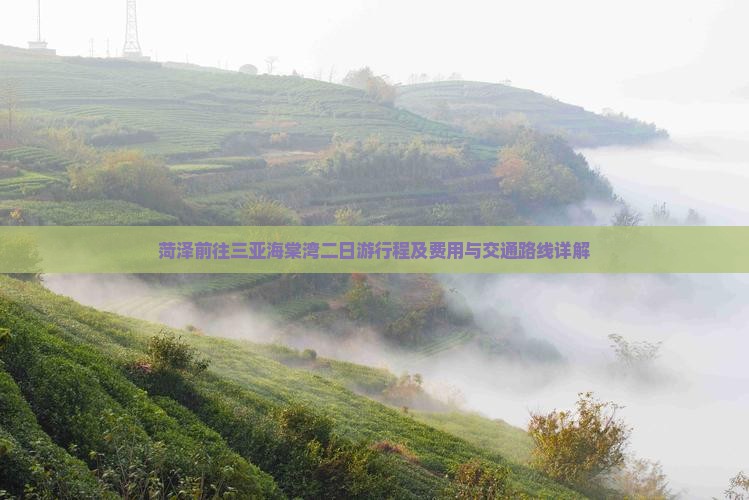 菏泽前往三亚海棠湾二日游行程及费用与交通路线详解