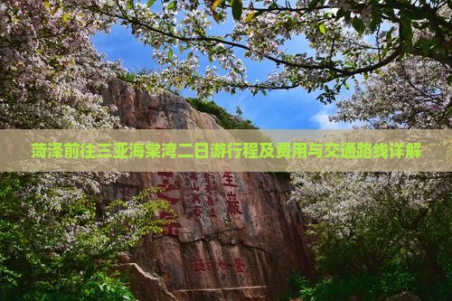 菏泽前往三亚海棠湾二日游行程及费用与交通路线详解
