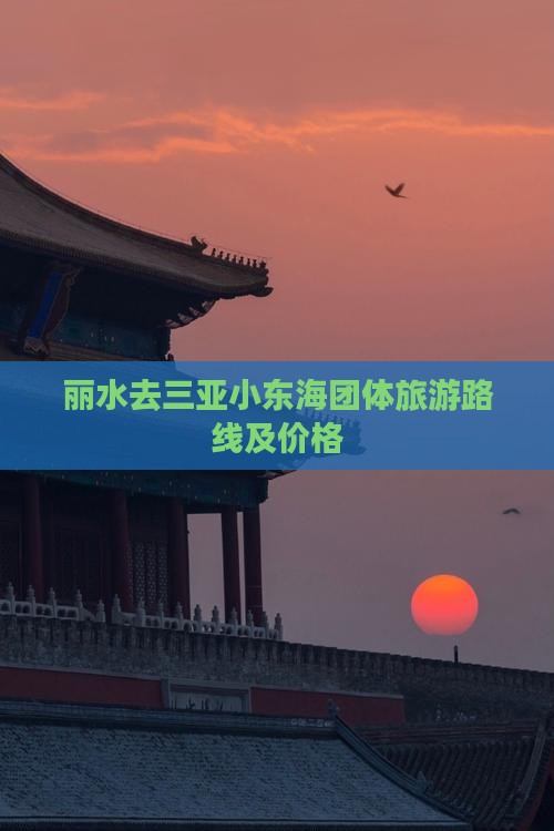 丽水去三亚小东海团体旅游路线及价格