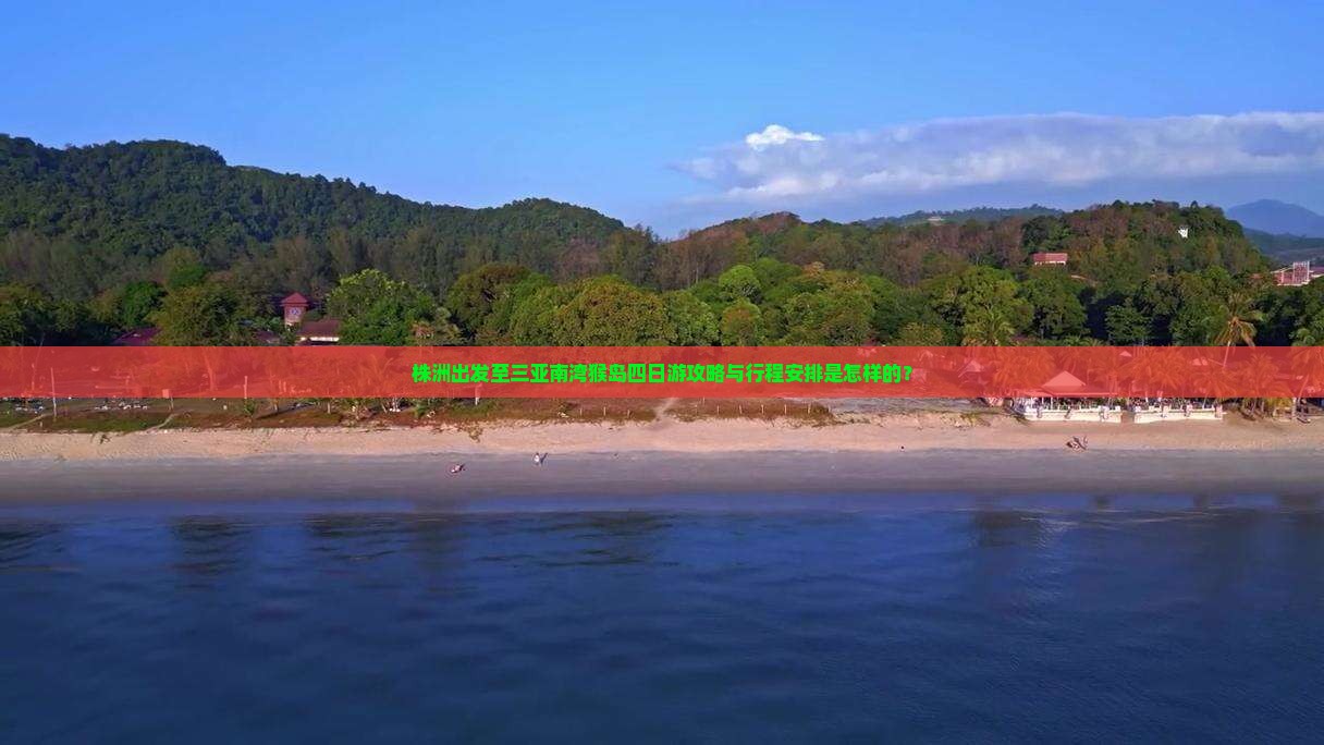 株洲出发至三亚南湾猴岛四日游攻略与行程安排是怎样的？
