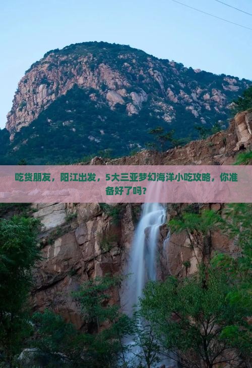吃货朋友，阳江出发，5大三亚梦幻海洋小吃攻略，你准备好了吗？