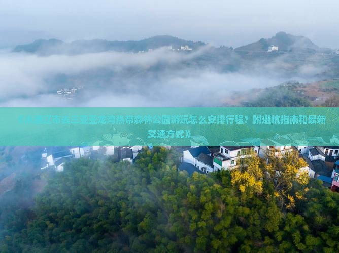 《从通辽市去三亚亚龙湾热带森林公园游玩怎么安排行程？附避坑指南和最新交通方式》