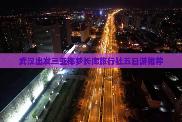 武汉出发三亚椰梦长廊旅行社