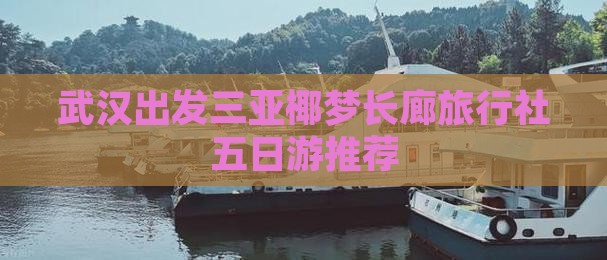 武汉出发三亚椰梦长廊旅行社