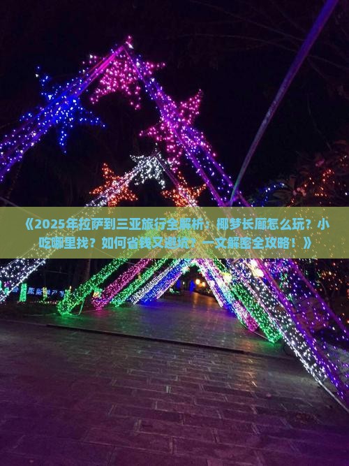 拉萨前往三亚椰梦长廊旅游小吃