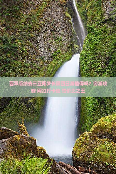 西双版纳去三亚椰梦长廊四日游