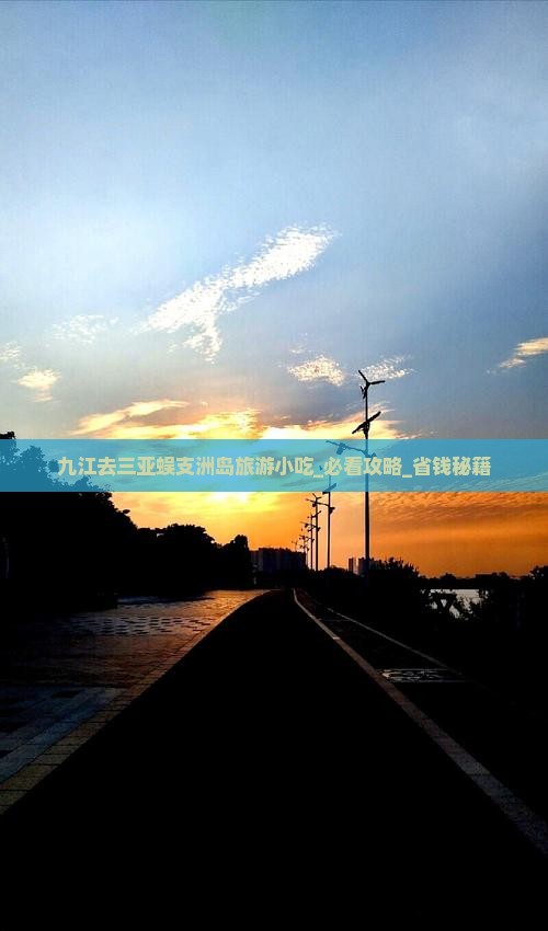 九江去三亚蜈支洲岛旅游小吃