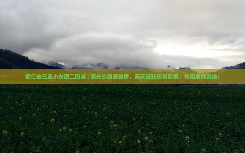 铜仁去三亚小东海二日游