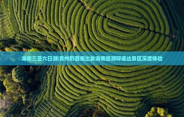 海南三亚六日游|贵州黔西南出发海南旅游呀诺达景区深度体验