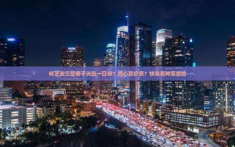 林芝去三亚椰子洲岛一日游？担心票价贵？快来看种草攻略