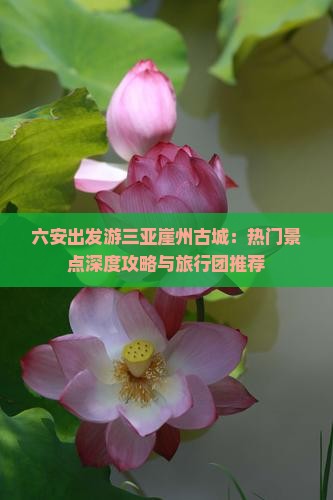 六安出发游三亚崖州古城：热门景点深度攻略与旅行团推荐