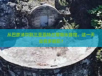 从巴彦淖尔到三亚亚特兰蒂斯水族馆，这一天会有多精彩？