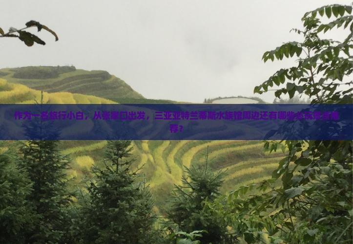 作为一名旅行小白，从张家口出发，三亚亚特兰蒂斯水族馆周边还有哪些必玩景点推荐？