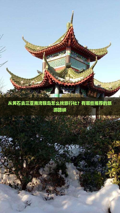 从黄石去三亚南湾猴岛怎么找旅行社？有哪些推荐的旅游路峡
