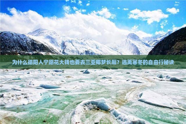 为什么德阳人宁愿花大钱也要去三亚椰梦长廊？逃离寒冬的自由行秘诀