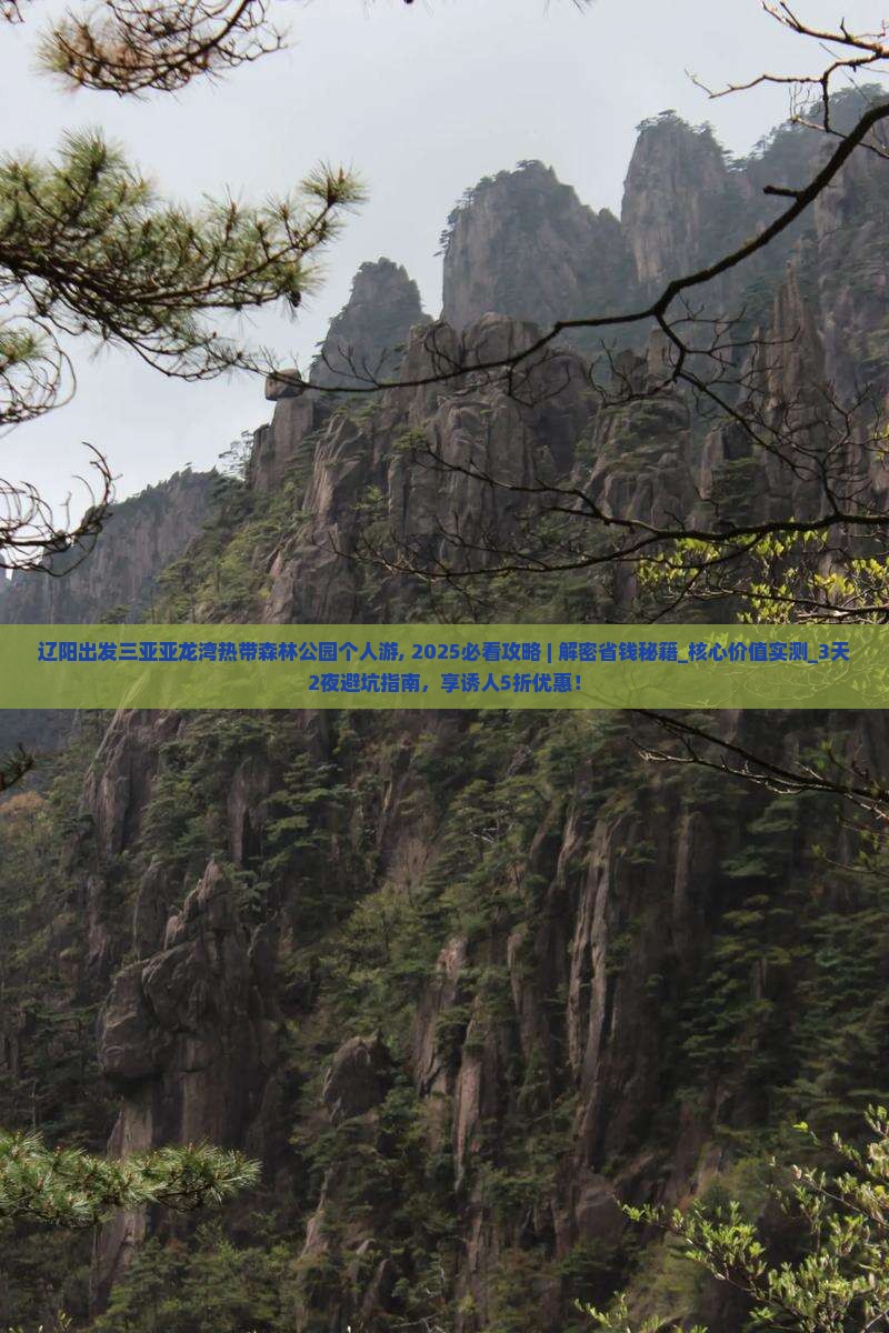 辽阳出发三亚亚龙湾热带森林公园个人游