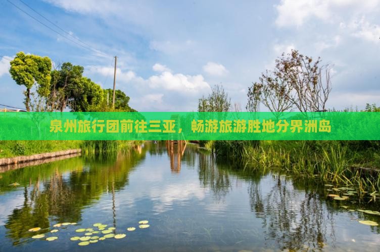 泉州前往三亚分界洲岛大型旅游团
