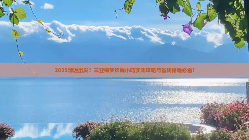 清远去三亚椰梦长廊旅游小吃 清远去三亚椰梦长廊旅游小吃