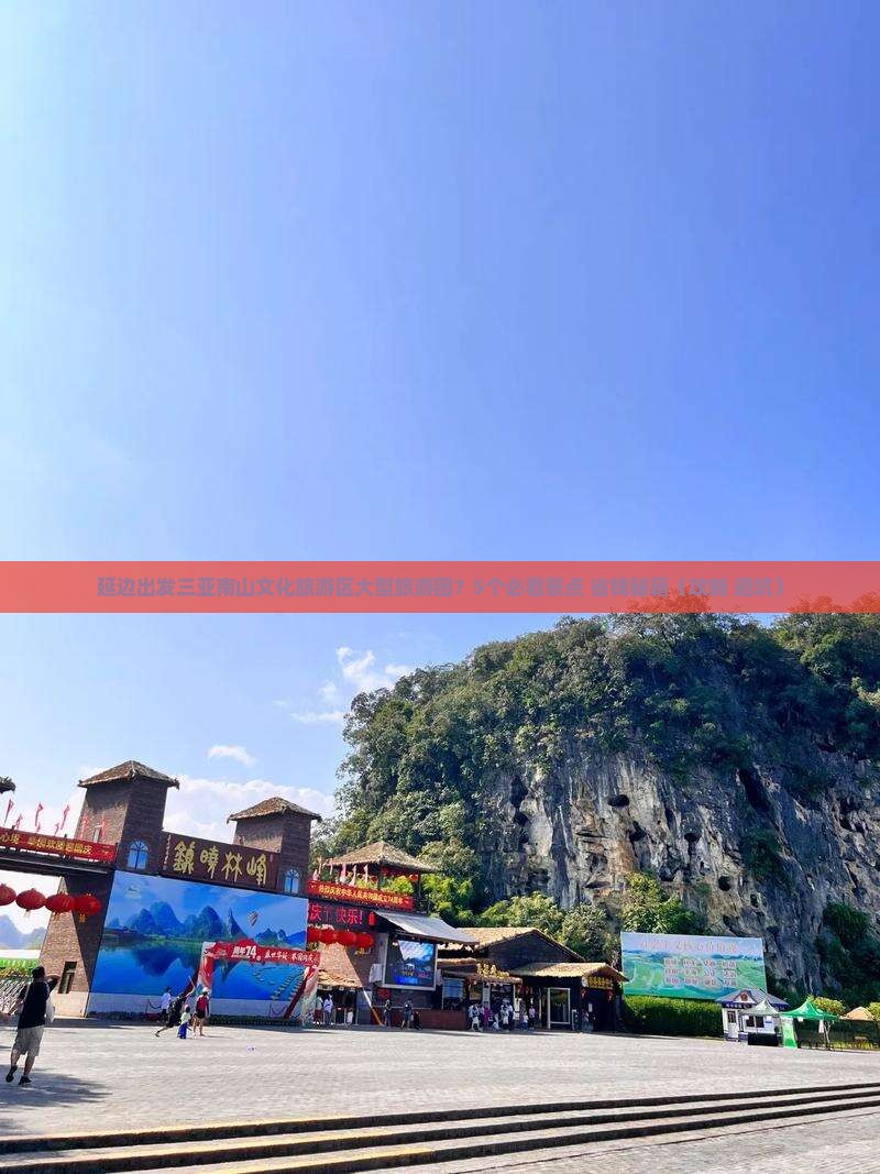延边出发三亚南山文化旅游区大型旅游团