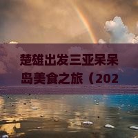 楚雄出发三亚呆呆岛旅游小吃