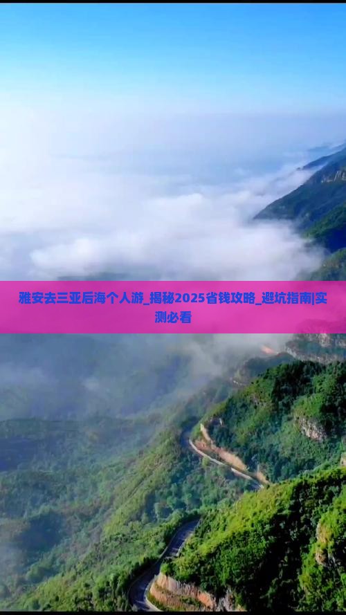 雅安去三亚后海个人游