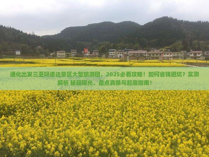通化出发三亚呀诺达景区大型旅游团