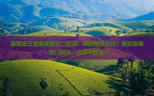 襄阳去三亚南湾猴岛二日游
