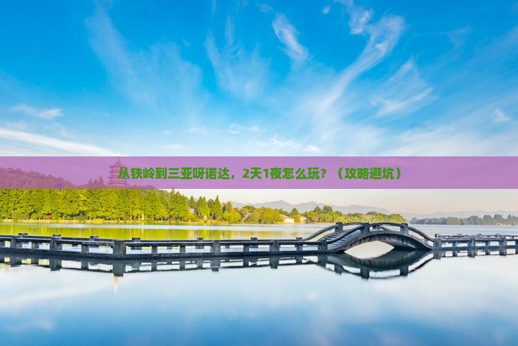 铁岭前往三亚呀诺达景区个人游