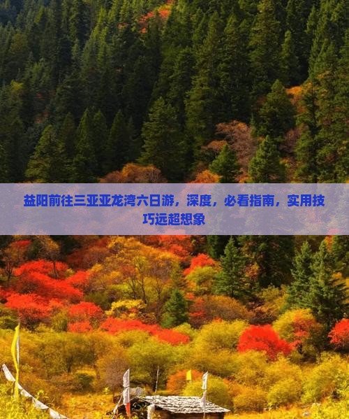 益阳前往三亚亚龙湾六日游